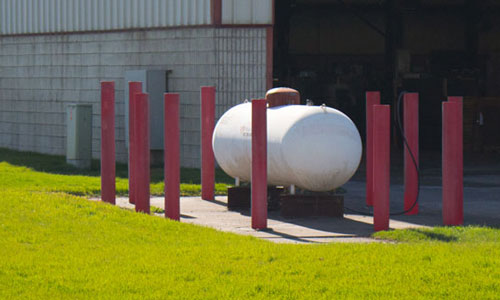 Propane Storage Tank Protection